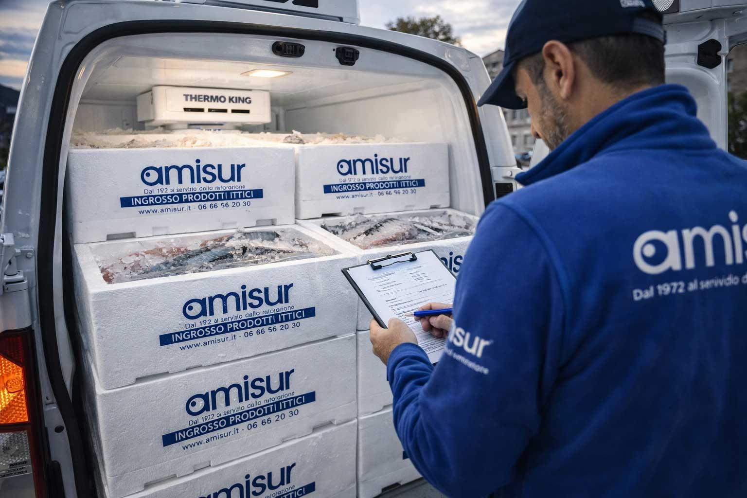 ingrosso pesce ristoranti roma