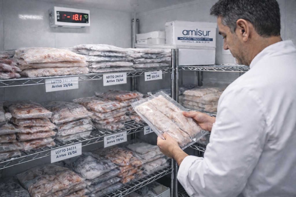 pesce surgelato per ristoranti roma